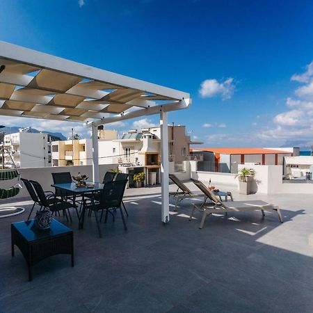Home Sweet Home - Big Balcony With Great View Kissamos Bagian luar foto
