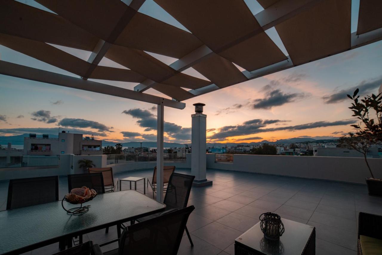 Home Sweet Home - Big Balcony With Great View Kissamos Bagian luar foto