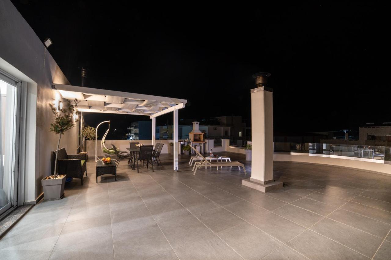 Home Sweet Home - Big Balcony With Great View Kissamos Bagian luar foto