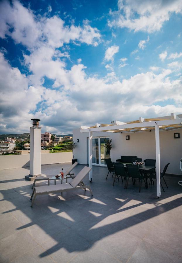 Home Sweet Home - Big Balcony With Great View Kissamos Bagian luar foto